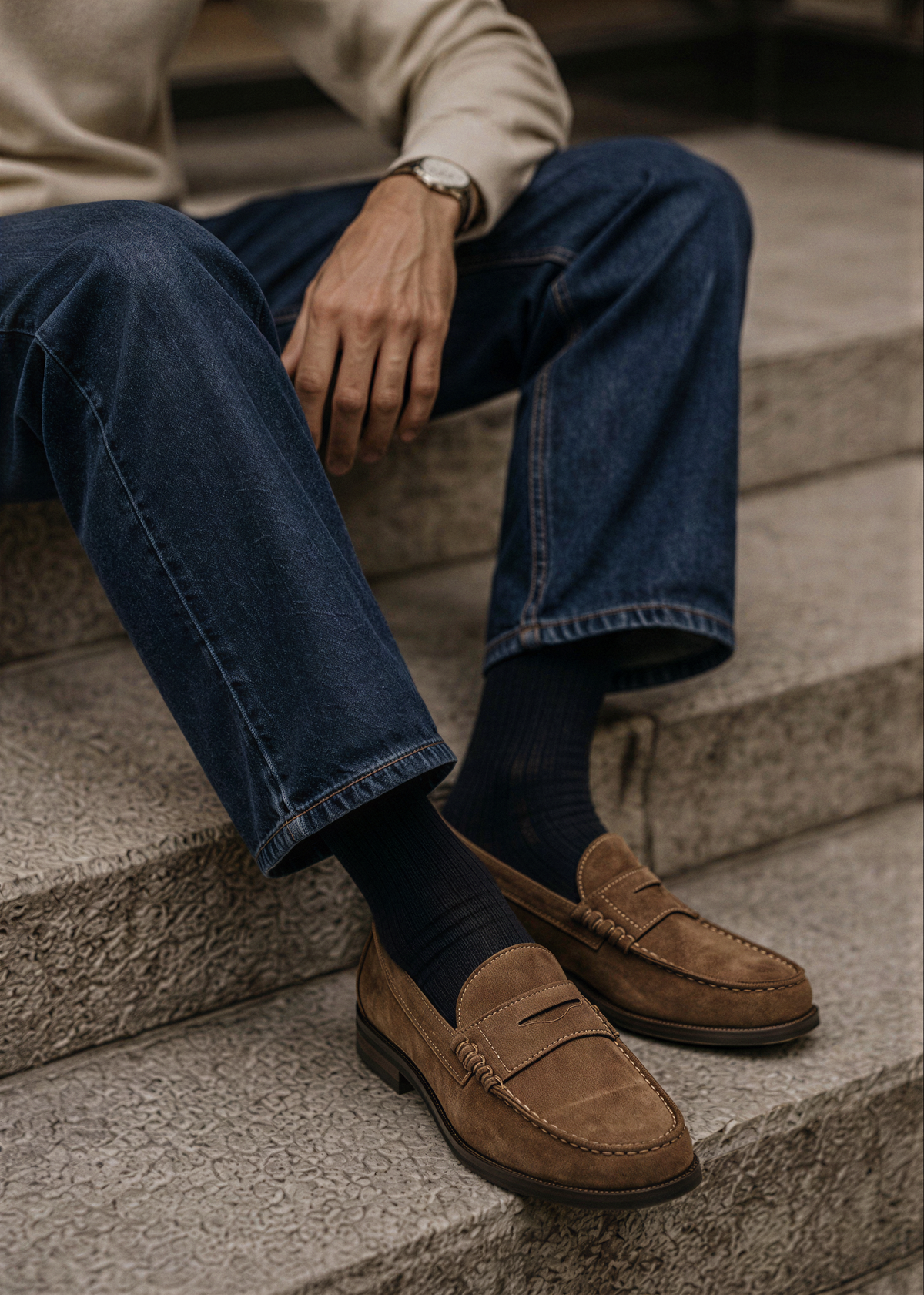 ZAPATOS MOCASIN 60931, ETIKA, HOMBRE, MARRÓN