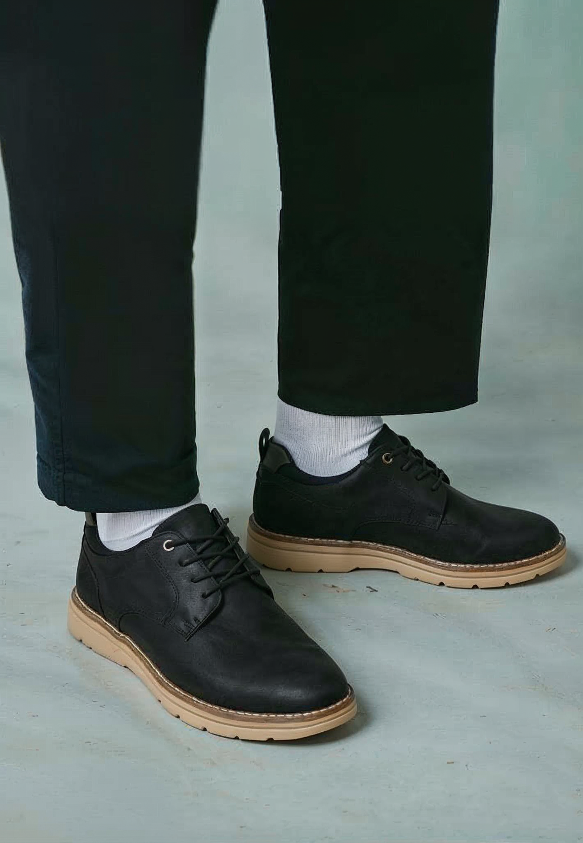 ZAPATOS CORDONES TIGANI 02 60929, ETIKA, HOMBRE, NEGRO