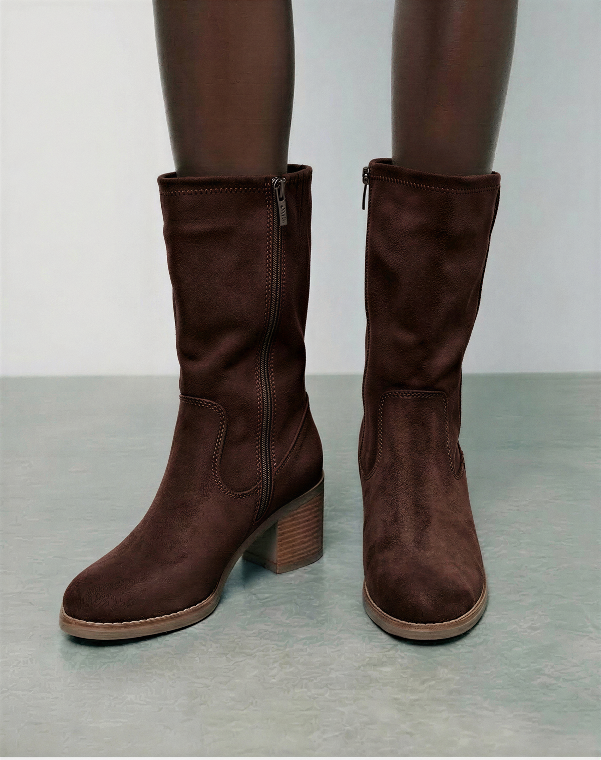 BOTIN ANTELINA CREMALLERA 11036, ETIKA, MUJER, MARRÓN