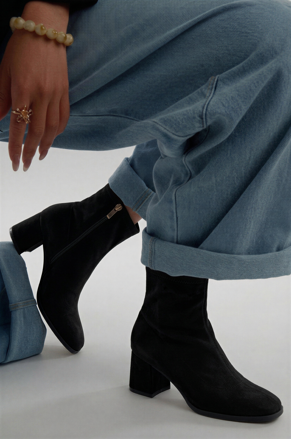 BOTIN ANTELINA 32012, ETIKA, MUJER, NEGRO