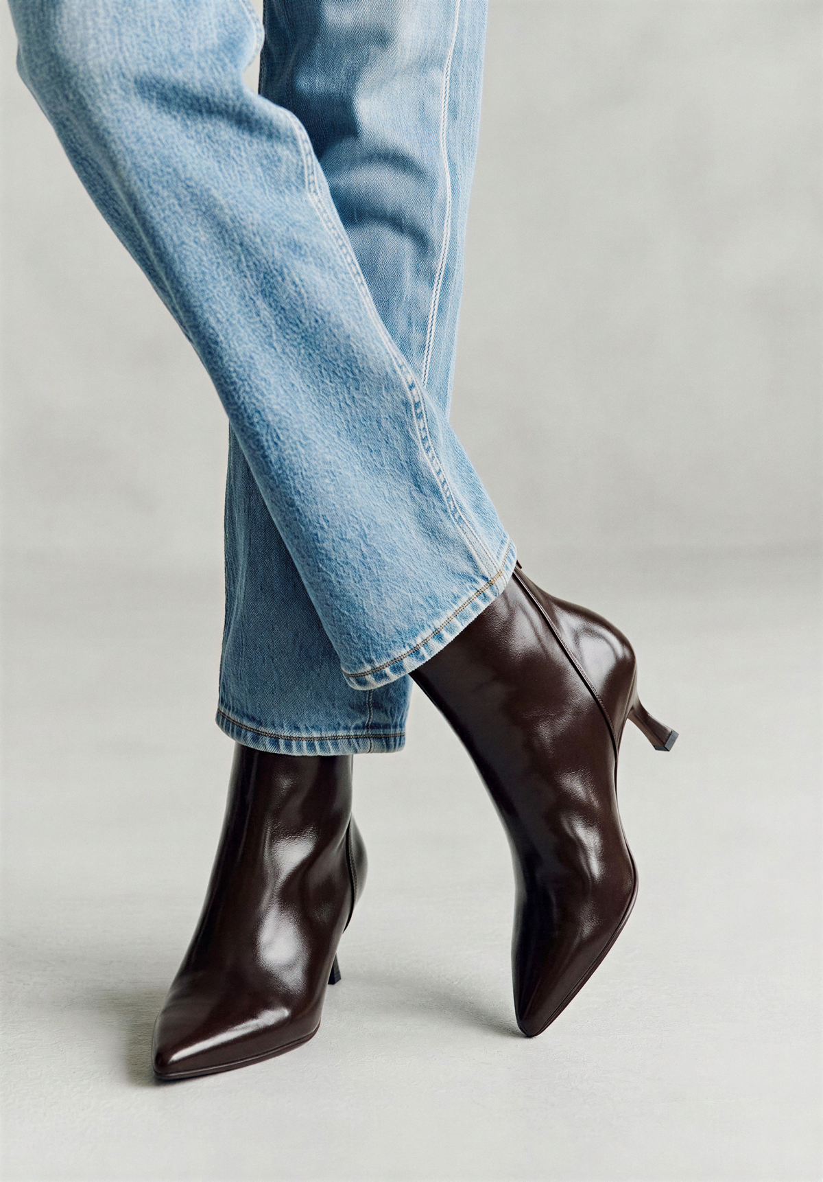 BOTIN TACON FINO VIBRA 32031, ETIKA, MUJER, CAFÉ