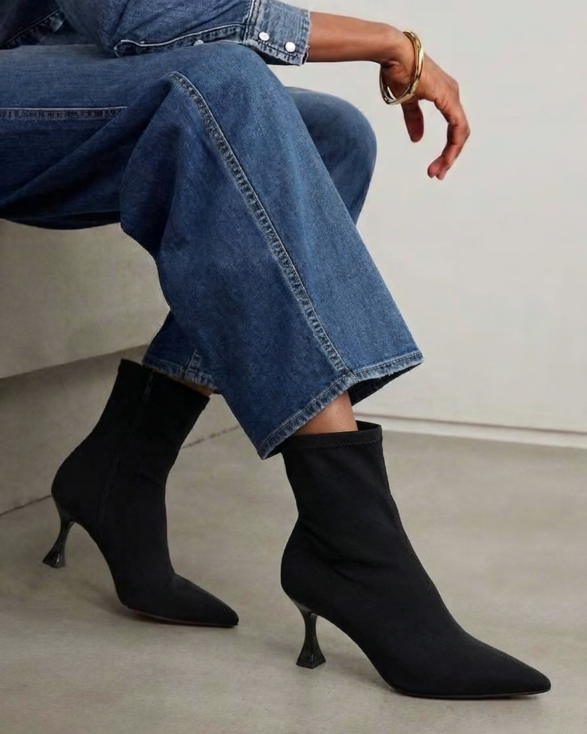 BOTIN VIOLETA 32012, ETIKA, MUJER, NEGRO