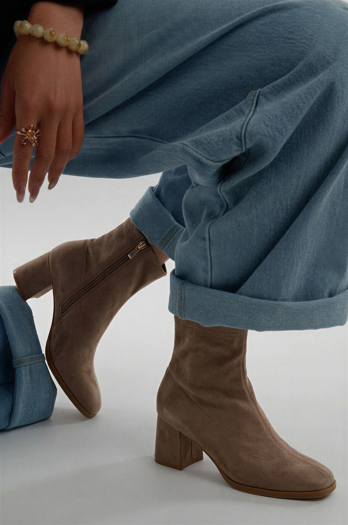 BOTIN ANTELINA 32012, ETIKA, MUJER, TAUPE