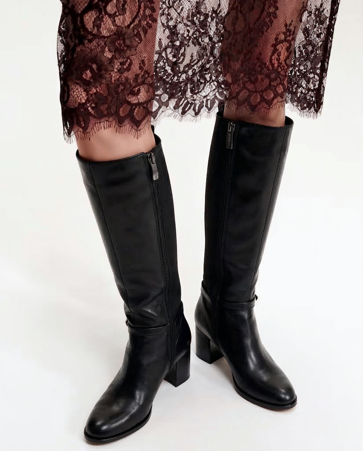 BOTA MUJER HEBILLA ETERNIA 2 30049, ARMONY, MUJER, NEGRO